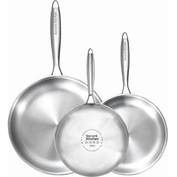 Savoré Kitchen 3-ply Koekenpannenset 3-delig (20/24/28 cm)