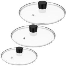 Glazen pannendeksel set 20/24/28 cm | SavoréAlu+ | Savoré Kitchen