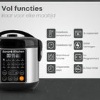 Savoré Kitchen Multicooker 3L – 6-in-1 met 14 programma's
