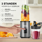 NutriPower Pro blender met 3 standen voor elk gebruik, maken van smoothies