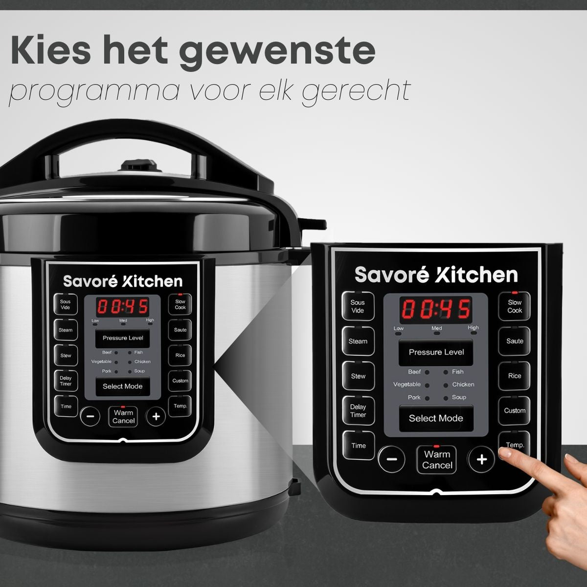 Savoré Kitchen Pressure Cooker 6L