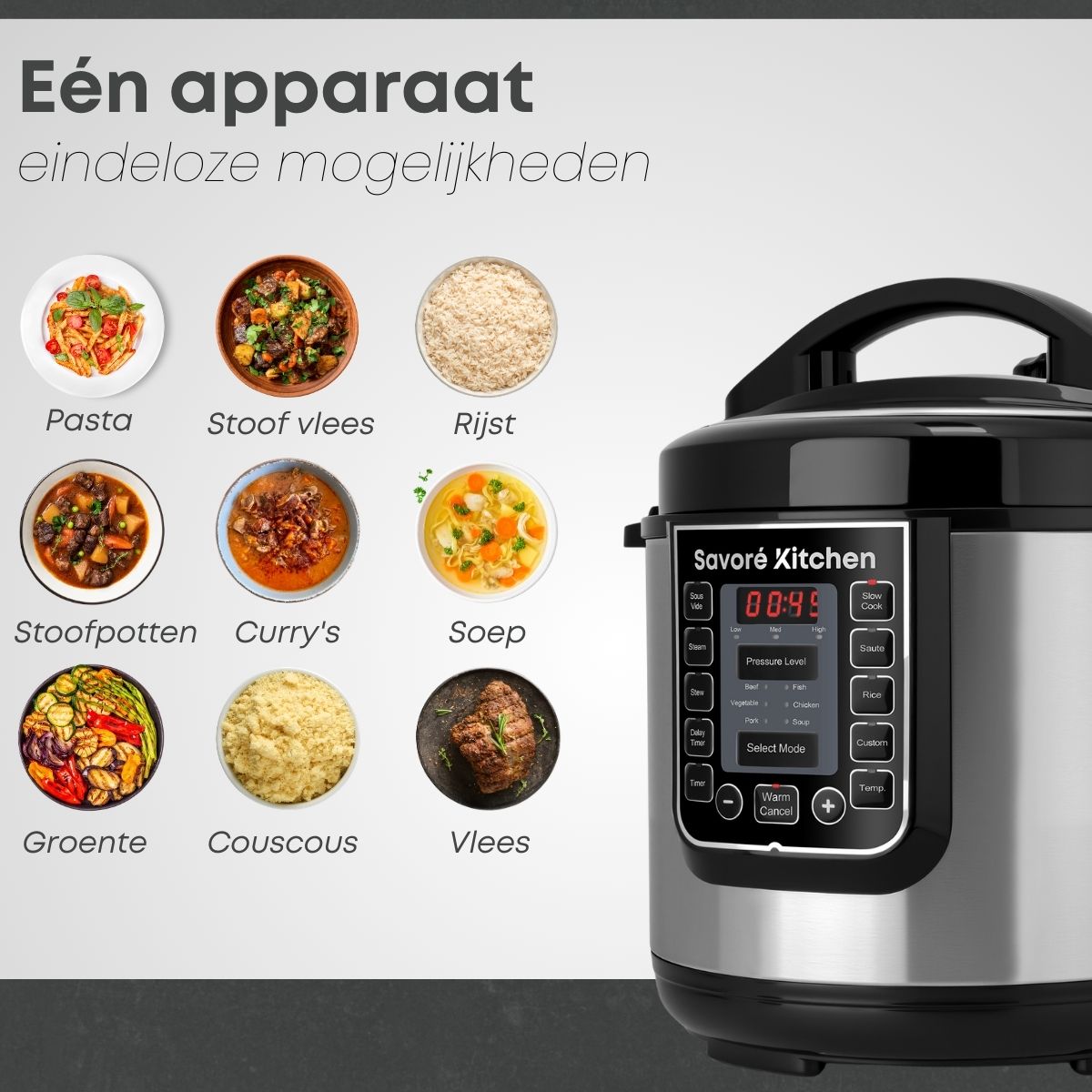 Savoré Kitchen Pressure Cooker 6L