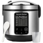 Savoré Kitchen Multicooker 5L – 20 programma’s, perfecte rijst, 24u timer